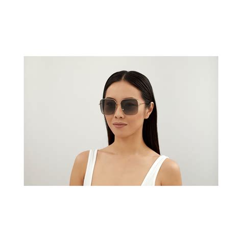 gucci 0443s|Gucci™ GG0443S 001 60 Gold Sunglasses .